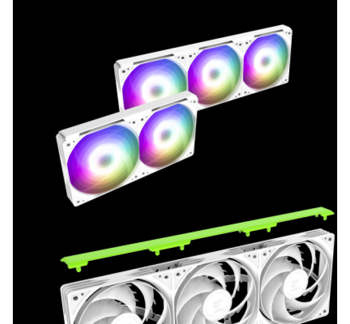 Zalman Система рідинного охолодження Zalman ALPHA2SEA36WHITE