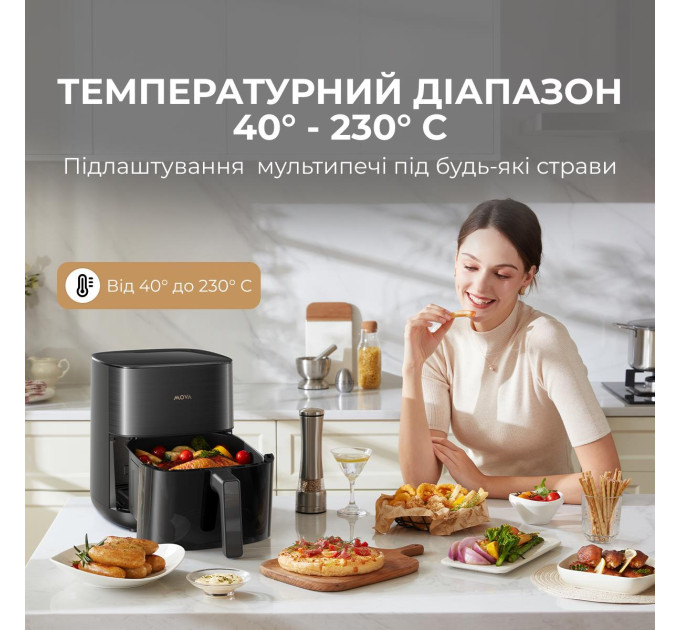MOVA Мультипіч Mova AeroChef FD10s Pro Black (VFF12A-BL-S)