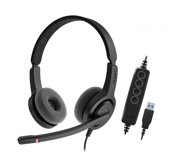Гарнітура Axtel Voice UC 28 duo NC (AXH-V28UCD)