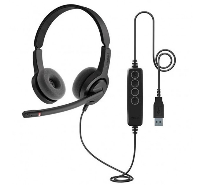 Гарнітура Axtel Voice UC 28 duo NC (AXH-V28UCD)