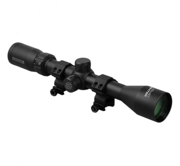 Оптичний приціл Konus FIGHTER 3-9x40 (з кільцями) (7352)