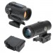 Коліматорний приціл Holosun ARO-EVO-SPR-RD та збільшувач HM3X (Combo Set) (747073)