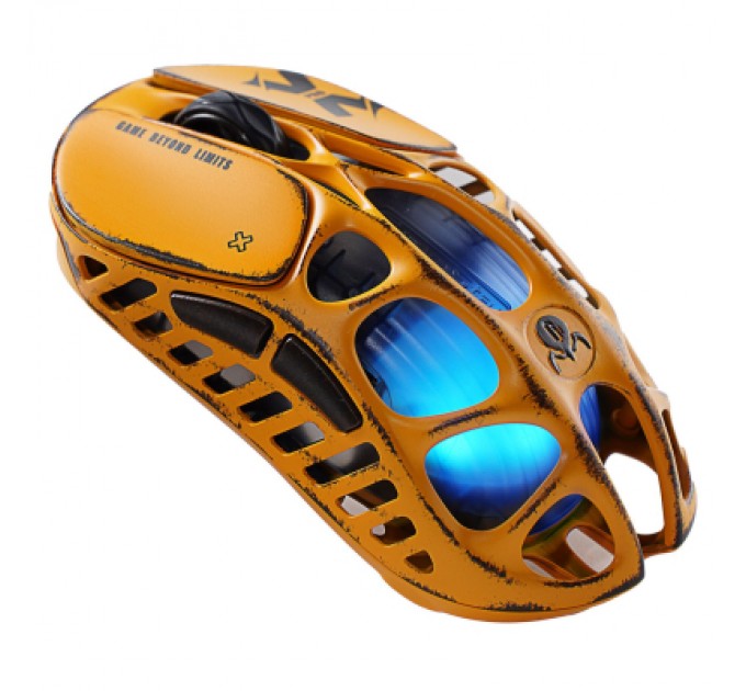 Мишка GravaStar Mercury X Pro 8K RGB Wireless/Bluetooth/USB Battle-Worn Yellow (GS_X_PRO_YLW)