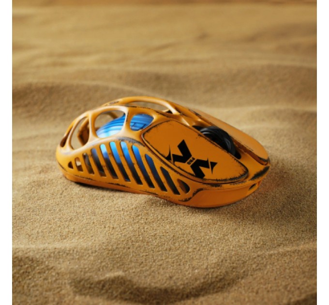 Мишка GravaStar Mercury X Pro 8K RGB Wireless/Bluetooth/USB Battle-Worn Yellow (GS_X_PRO_YLW)