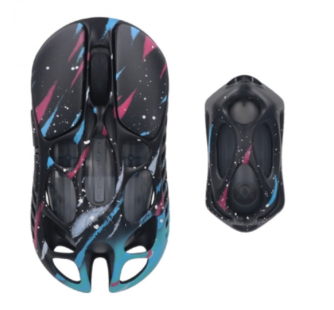 Мишка GravaStar Mercury X Pro 8K RGB Wireless/Bluetooth/USB Neon Graffiti (GS_X_PRO_CG_BLK)