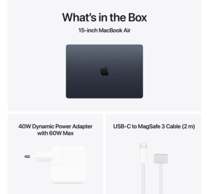 Apple Ноутбук Apple MacBook Air 15 M5 A3448 Sky Blue (MDVT4UA/A)