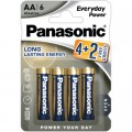 Батарейка Panasonic AA Everyday Power * 6 (LR6REE/6B2F)