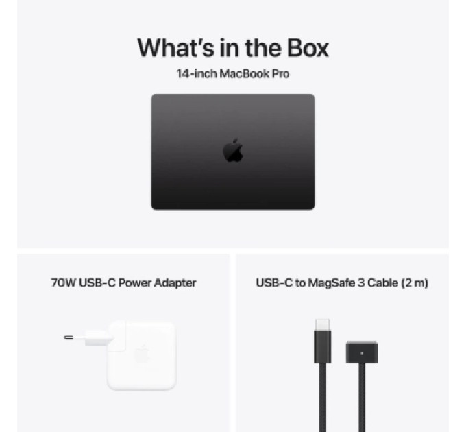 Apple Ноутбук Apple MacBook Pro 14 A3426 M5 Pro Space Black (MJLW4UA/A)