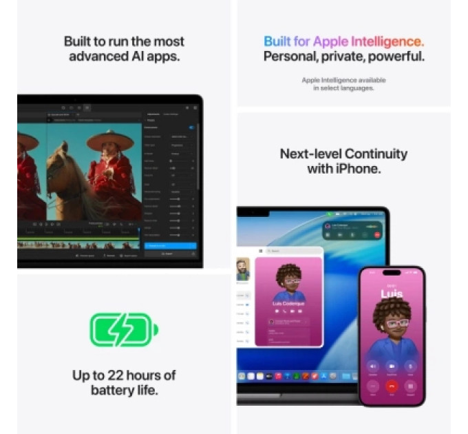 Apple Ноутбук Apple MacBook Pro 14 A3426 M5 Pro Silver (MGDP4UA/A)