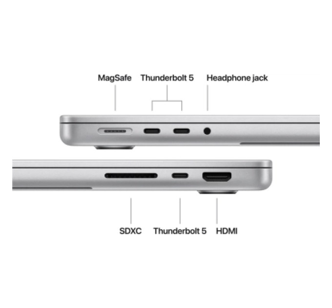 Apple Ноутбук Apple MacBook Pro 14 A3426 M5 Pro Silver (MGDP4UA/A)