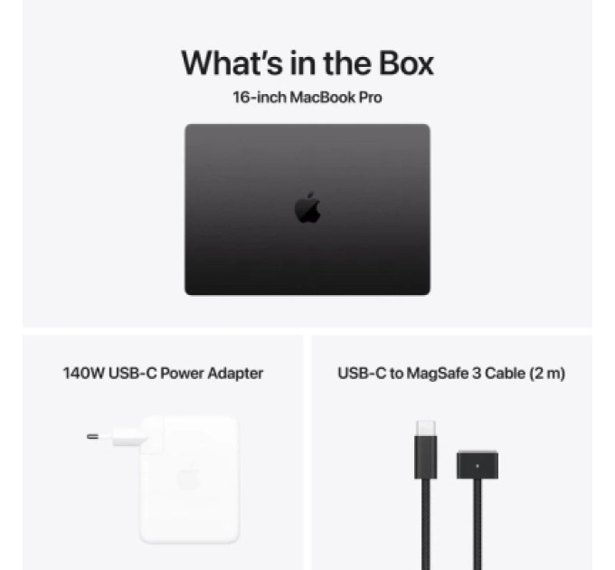 Apple Ноутбук Apple MacBook Pro 16 A3429 M5 Max Space Black (MGED4UA/A)