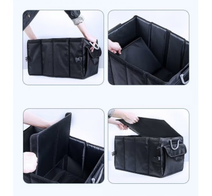 Сумка-органайзер Ugreen LP256 Foldable Multifunctional Car Trunk Organizer 55 л Black (80710)
