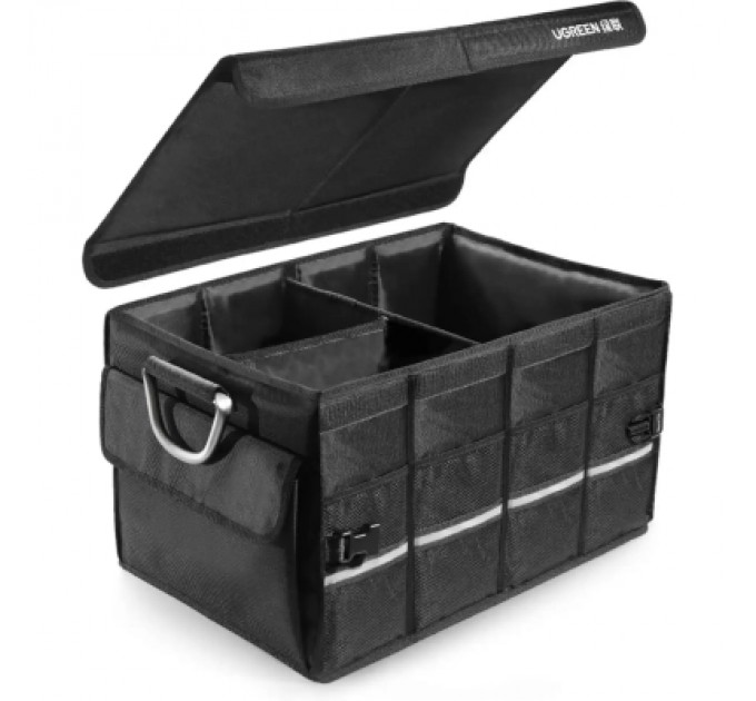 Сумка-органайзер Ugreen LP256 Foldable Multifunctional Car Trunk Organizer 55 л Black (80710)