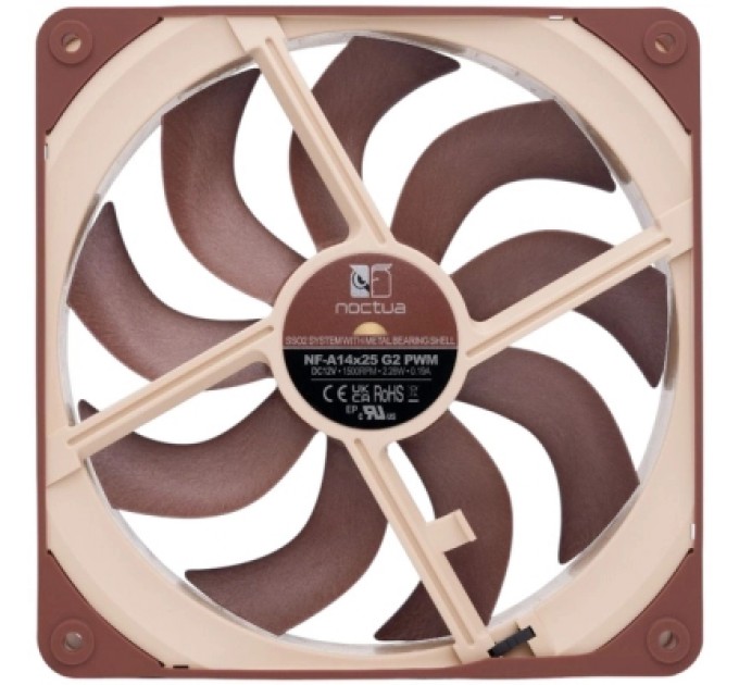 Кулер до корпусу Noctua NF-A14x25 G2 PWM