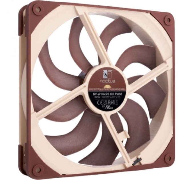Кулер до корпусу Noctua NF-A14x25 G2 PWM