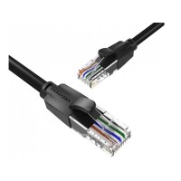Патч-корд Cat.6 UTP Patch Cable 0.5M Black VENTION (IBEBD)