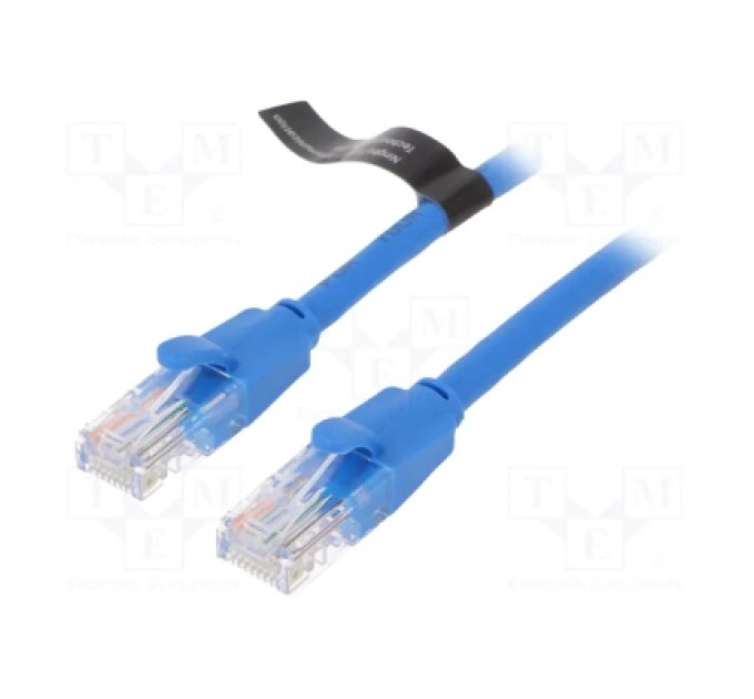Патч-корд Cat.6 UTP Patch Cable 1M Blue VENTION (IBELF)