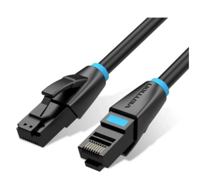 Патч-корд Cat.6 UTP Patch Cable 1M Black VENTION (IBKBF)