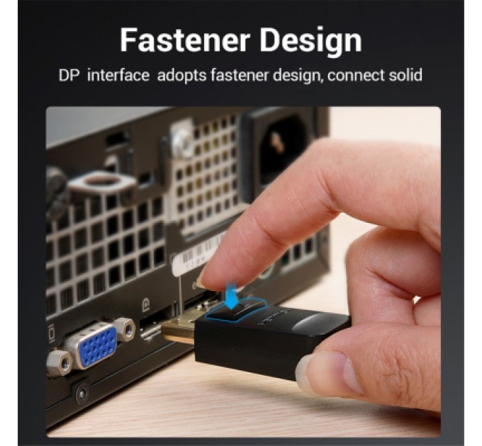 Патч-корд Cat.6 SFTP Extension Patch Cable 2M Black VENTION (IBLBH)