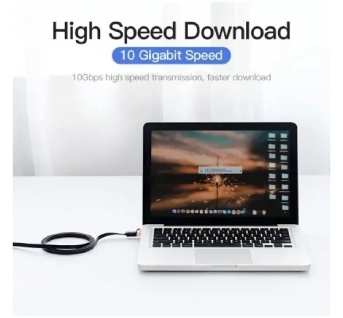 Патч-корд Flat Cat.7 Patch Cable 3M Black VENTION (ICABI)