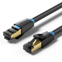 Патч-корд Cat.8 SFTP Patch Cable 3M Black VENTION (IKABI)