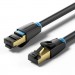 Патч-корд Cat.8 SFTP Patch Cable 15M Black VENTION (IKABN)