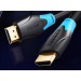 Кабель мультимедійний HDMI Cable 0.75M Black VENTION (AACBE)