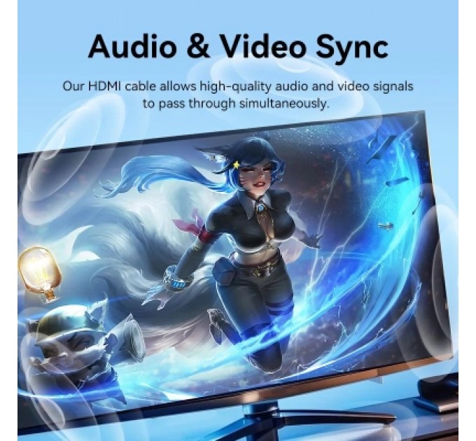 Кабель мультимедійний HDMI Cable 20M Black VENTION (AACBQ)