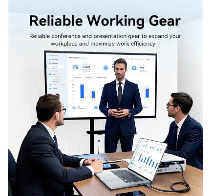 Кабель мультимедійний HDMI Cable 20M Black VENTION (AACBQ)