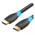 Кабель мультимедійний HDMI Cable 25M Black Type VENTION (AACBS)