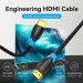 Кабель мультимедійний HDMI Cable 30M Black Type VENTION (AACBT)