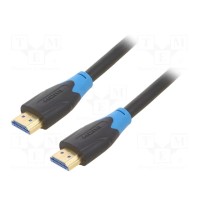 Кабель мультимедійний HDMI Cable 1M Black Type VENTION (AAGBF)