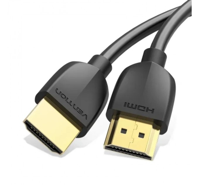 Кабель мультимедійний Portable HDMI Cable 0.5M Black VENTION (AAIBD)