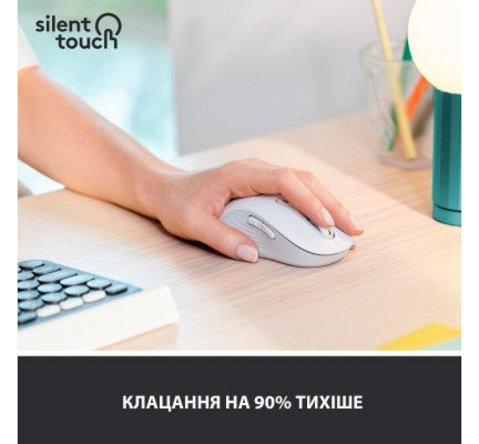 Мишка Logitech Signature M650 L Wireless LEFT Off-White (910-006240)