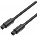 Кабель мультимедійний Optical Fiber Audio Cable 1M Black VENTION (BAEBF)