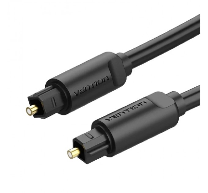 Кабель мультимедійний Optical Fiber Audio Cable 1.5M Black VENTION (BAEBG)