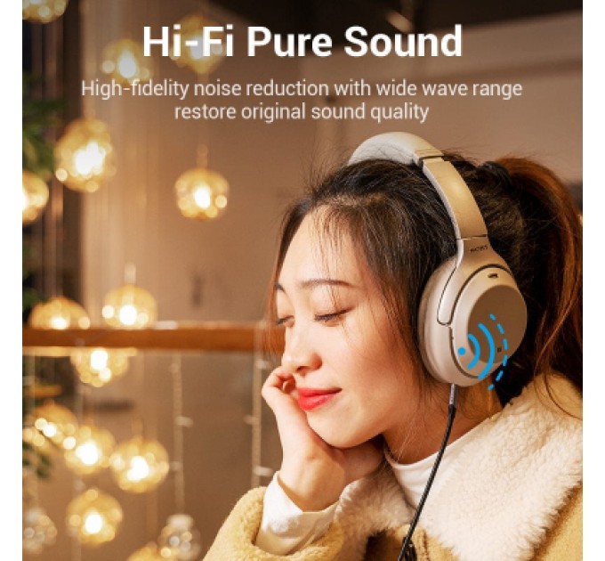 Кабель мультимедійний TRRS 3.5MM Male to Male Aux Cable 1M Gray VENTION (BAQHF)