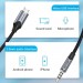 Кабель мультимедійний Micro USB Male to TRRS 3.5mm Male Audio Cable 1M Black VENTION (BDGBF)