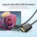 Кабель мультимедійний Type-C to HDMI Cable 1.5M Black VENTION (CGUBG)