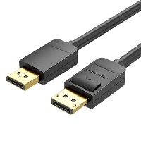 Кабель мультимедійний DP Cable 1.5M Black VENTION (HACBG)
