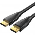 Кабель мультимедійний DP 1.4 Male to Male HD Cable 8K 1.5M Black VENTION (HCDBG)