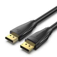 Кабель мультимедійний DP 1.4 Male to Male HD Cable 8K 2M Black VENTION (HCDBH)