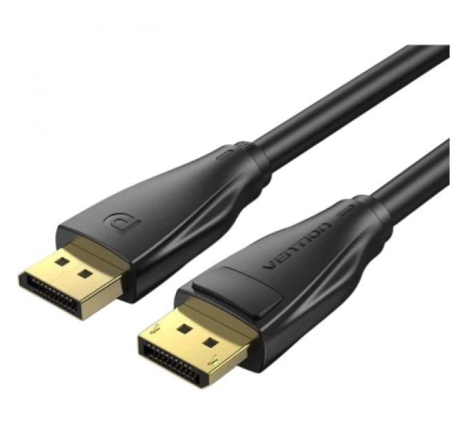 Кабель мультимедійний DP 1.4 Male to Male HD Cable 8K 3M Black VENTION (HCDBI)