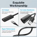 Дата кабель USB 2.0 Type-A Male to Type-A Female Active Extension Cable 15M Black VENTION (CBKBN)