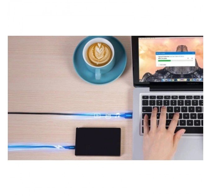 Дата кабель USB 2.0 A Male to Mini-B Male Cable 0.5M Black PVC Type VENTION (COMBD)