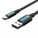 Дата кабель USB 2.0 A Male to Mini-B Male Cable 0.5M Black PVC Type VENTION (COMBD)