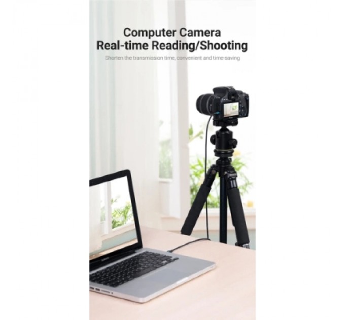 Дата кабель USB 2.0 A Male to Mini-B Male Cable 2M Black PVC Type VENTION (COMBH)