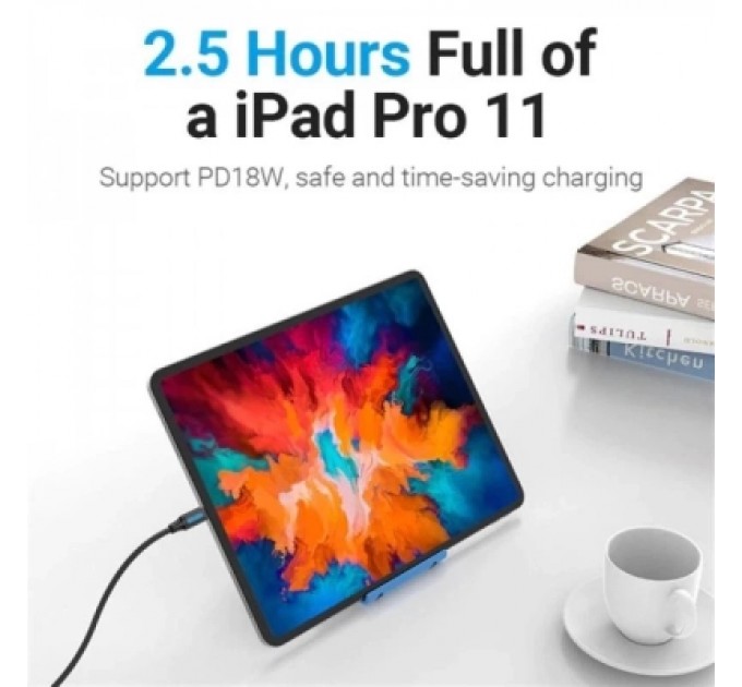 Дата кабель USB 2.0 C Male to C Male 5A Cable 1.5M Black PVC Type VENTION (COTBG)