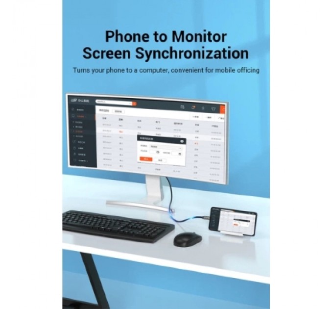 Дата кабель USB 3.0 A Male to C Male Cable 1.5M Black PVC Type VENTION (COZBG)