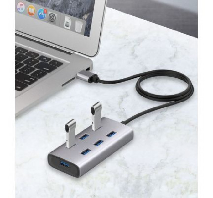 Концентратор Maiwo USB 3.0 Type-A / Type-C to 7х USB3.0 (KH700)